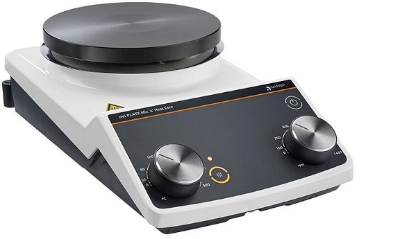 פלטת חימום עם סטירר מגנטי Hei-PLATE Mix 'n' Heat Core, תוצרת HEIDOLPH, גרמניה.